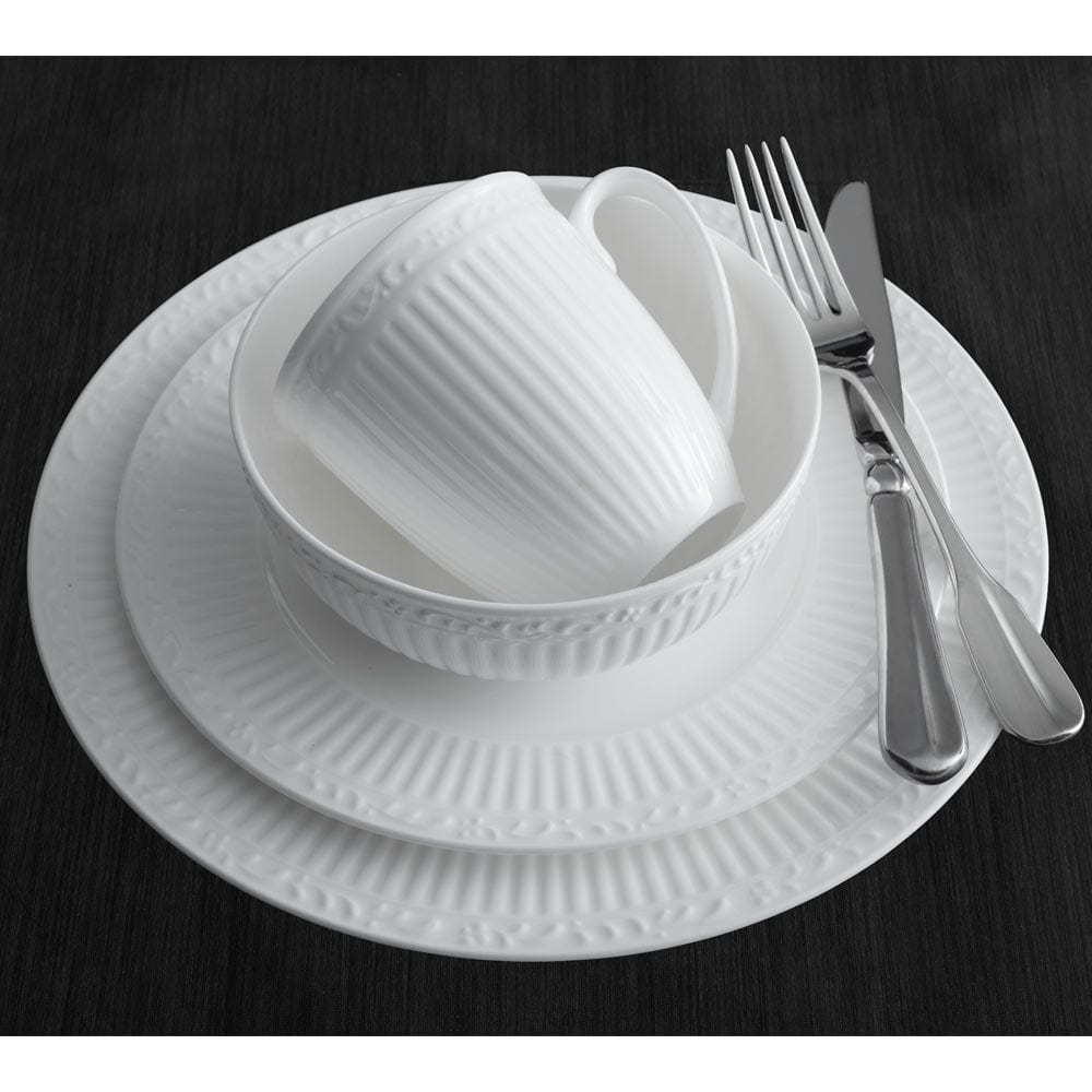 Countryside White Bone China Dinnerware Set - Image 2