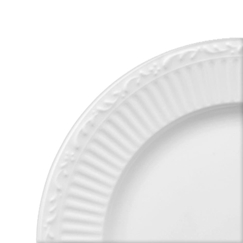 Countryside White Bone China Salad Plate - Image 3