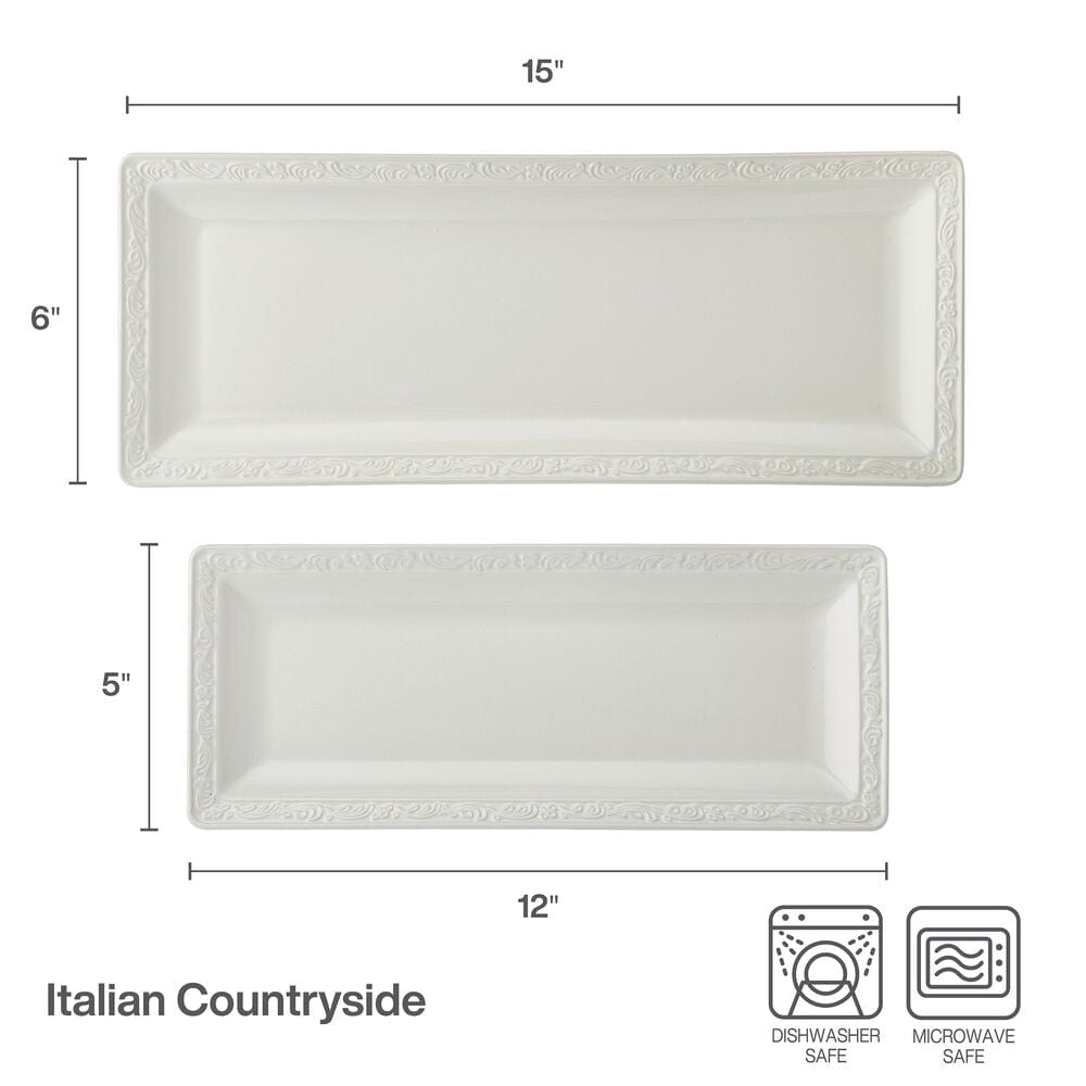 Italian Countryside? Set of 2 Bread Trays - Image 3