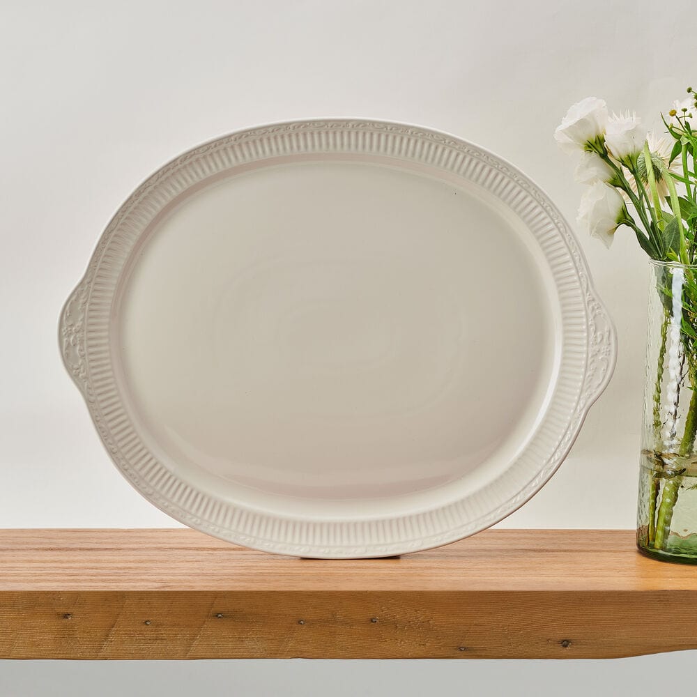 Italian Countryside? Oval Platter with Handles - Image 2