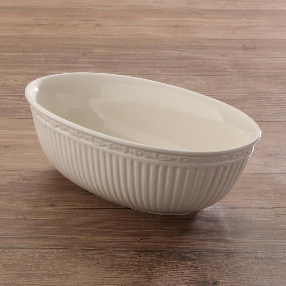 Italian Countryside? Oval Serving Bowl - Image 2