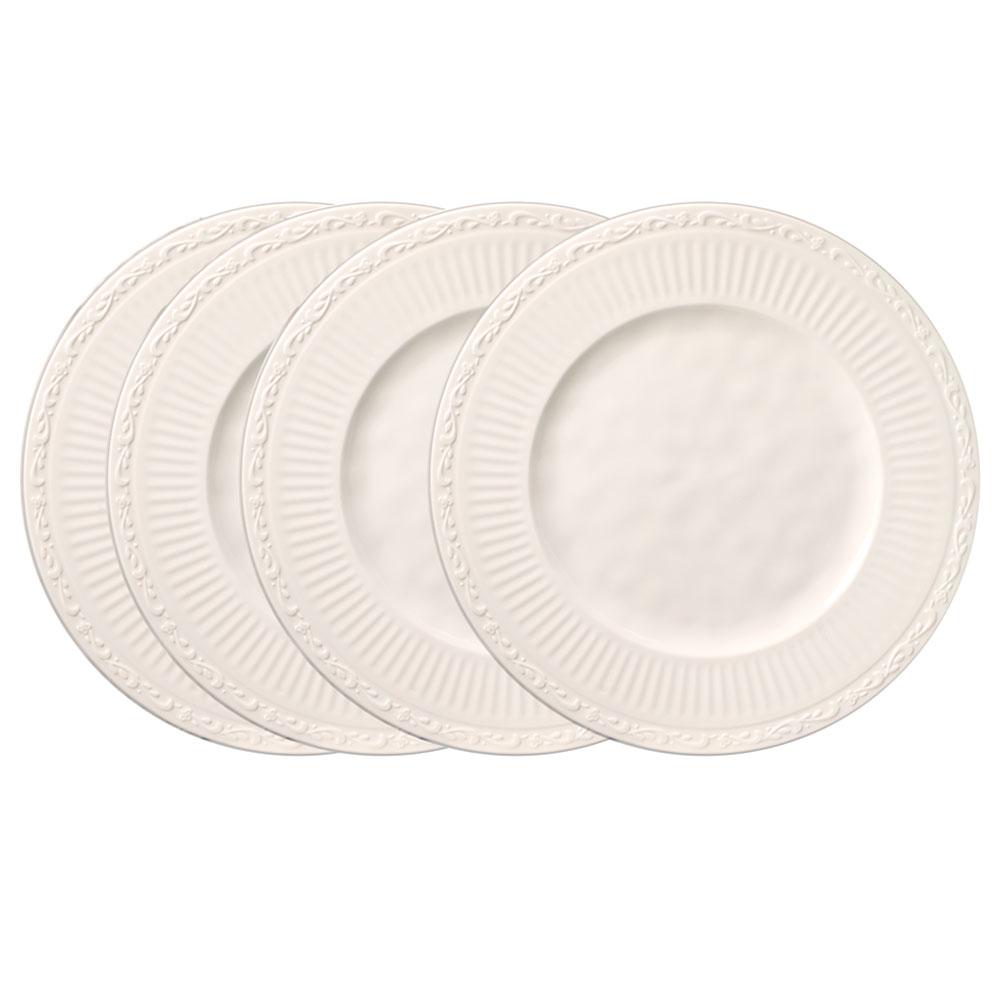 Italian Countryside? Set of 4 Outdoor Melamine Dinner Plates