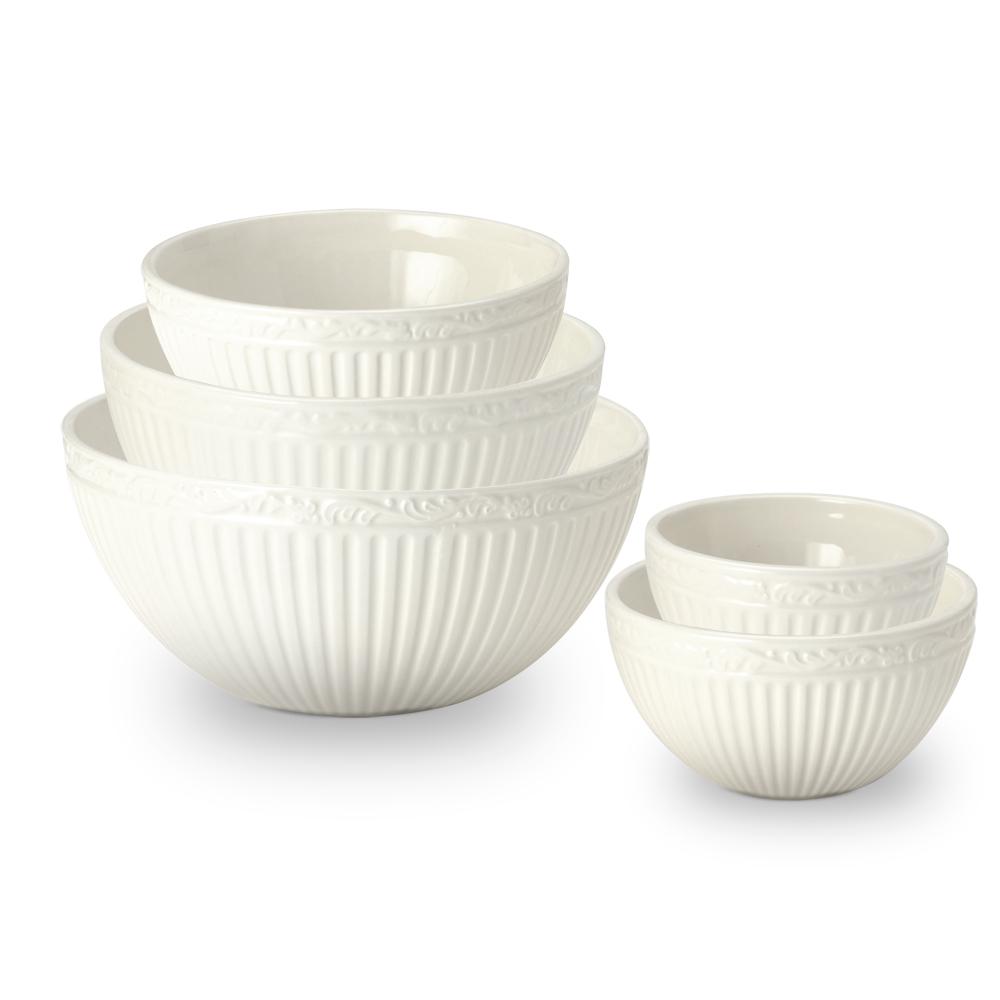 Italian Countryside? Stacking Bowls. Set of 5