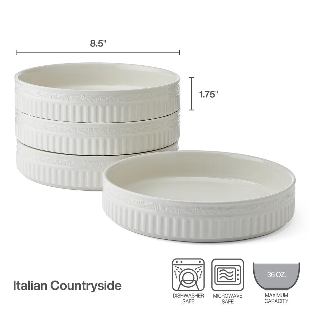 Italian Countryside? Set of 4 Pasta Stackable Bowls - Image 3