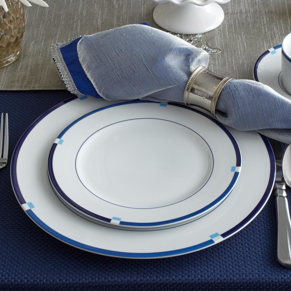 Jet Set Blue Dinnerware Set - Image 2