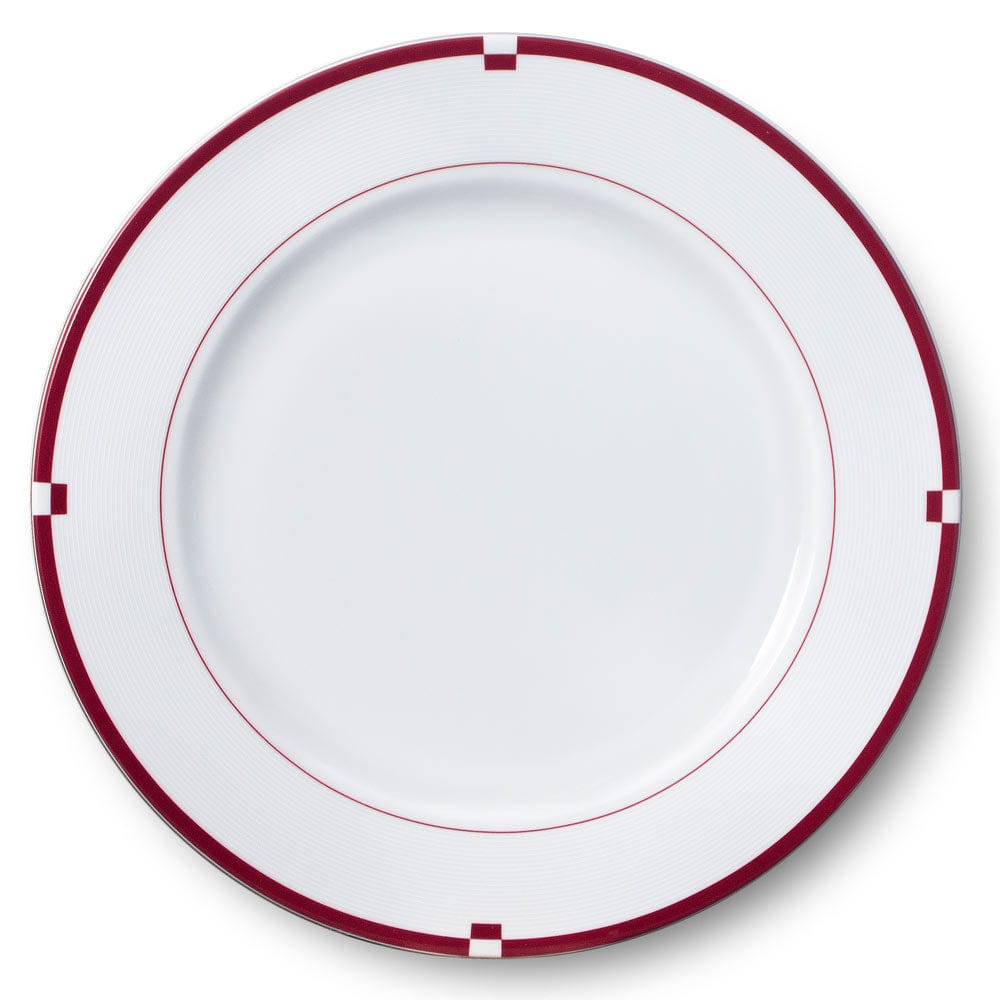 Jet Set Red Set of 4 Dinner Plates - Image 4