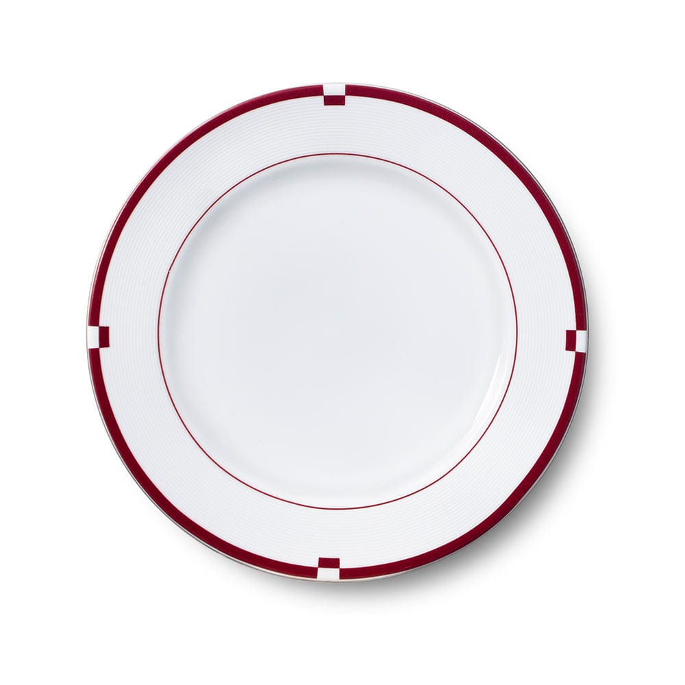 Jet Set Red Set of 4 Salad Plates - Image 3