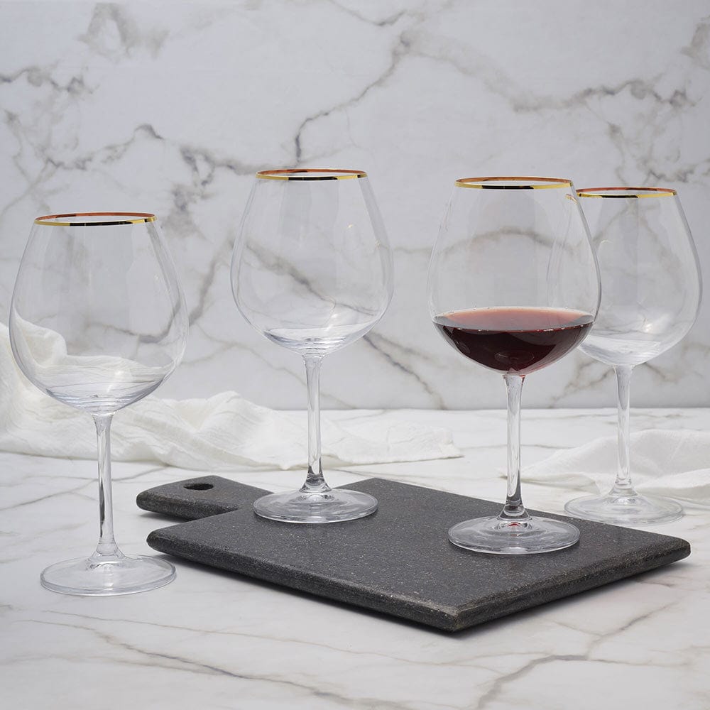 Julie Gold Set of 4 Red Wine Glasses - Image 2