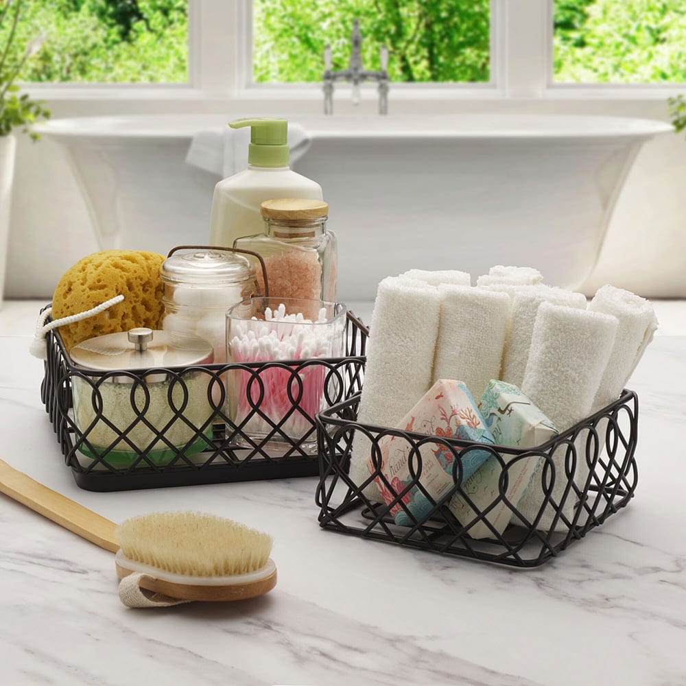 Juliette 2 Tier Storage Basket - Image 2