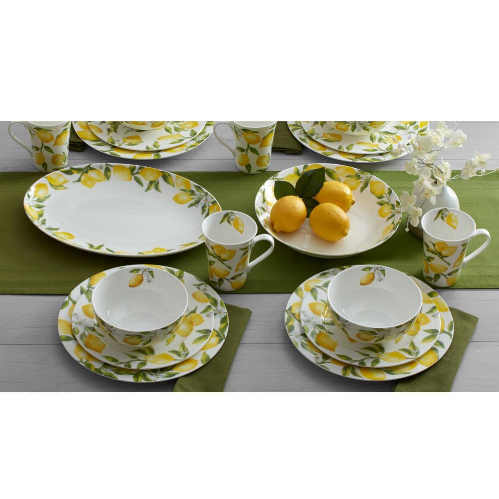 Lemons 16 Piece Dinnerware Set. Service for 4 - Image 8