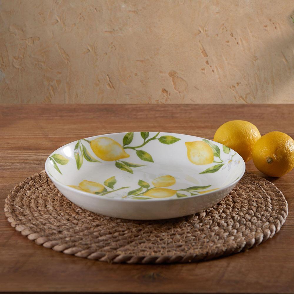 Lemons Set of 4 Pasta Bowls - Image 3