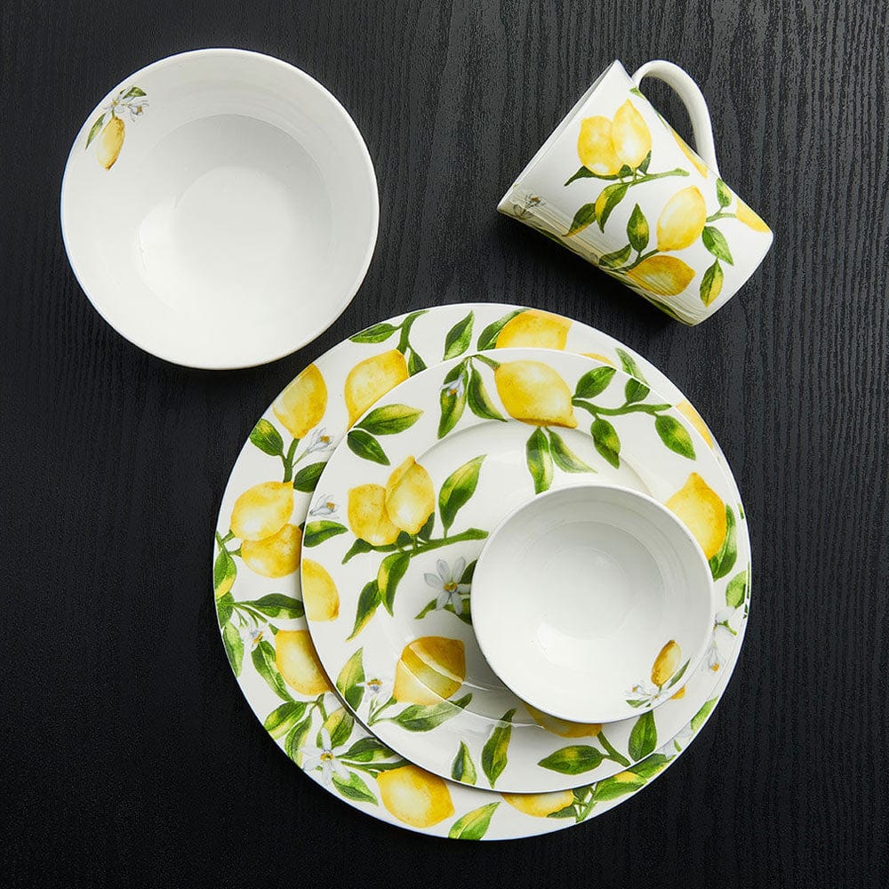 Lemons Set of 4 Salad Plates - Image 2