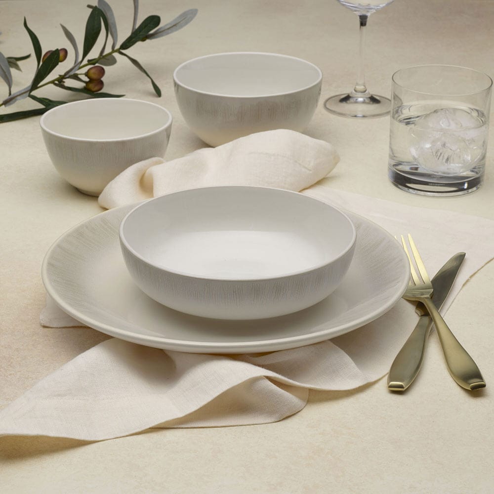Logan Grey 32 Piece Dinnerware Set. Service for 8 - Image 2