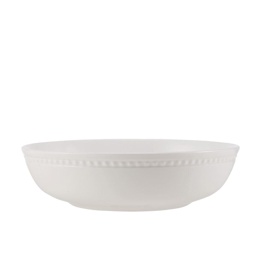 Loria 16 Piece Dinnerware Set with Pasta Bowl. Service for 4 - Image 7