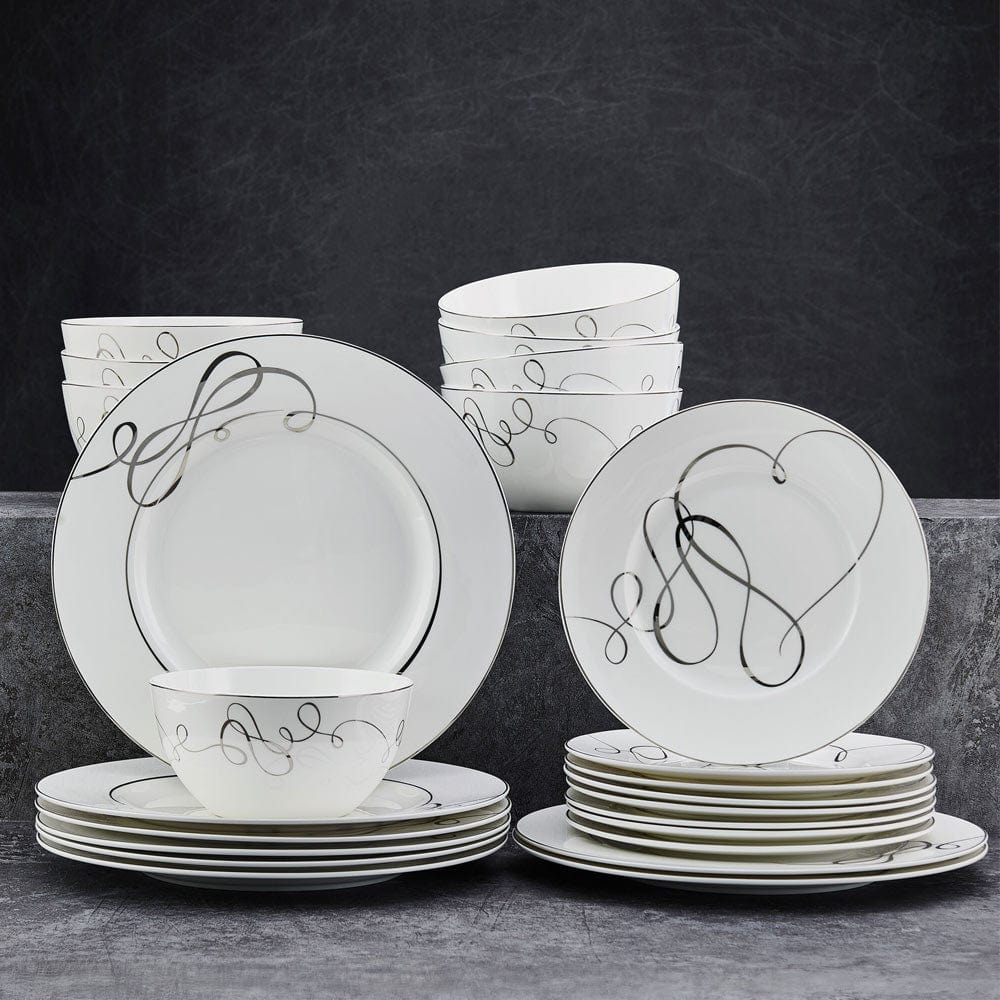 Love Story 24 Piece Dinnerware Set. Service for 8 - Image 4