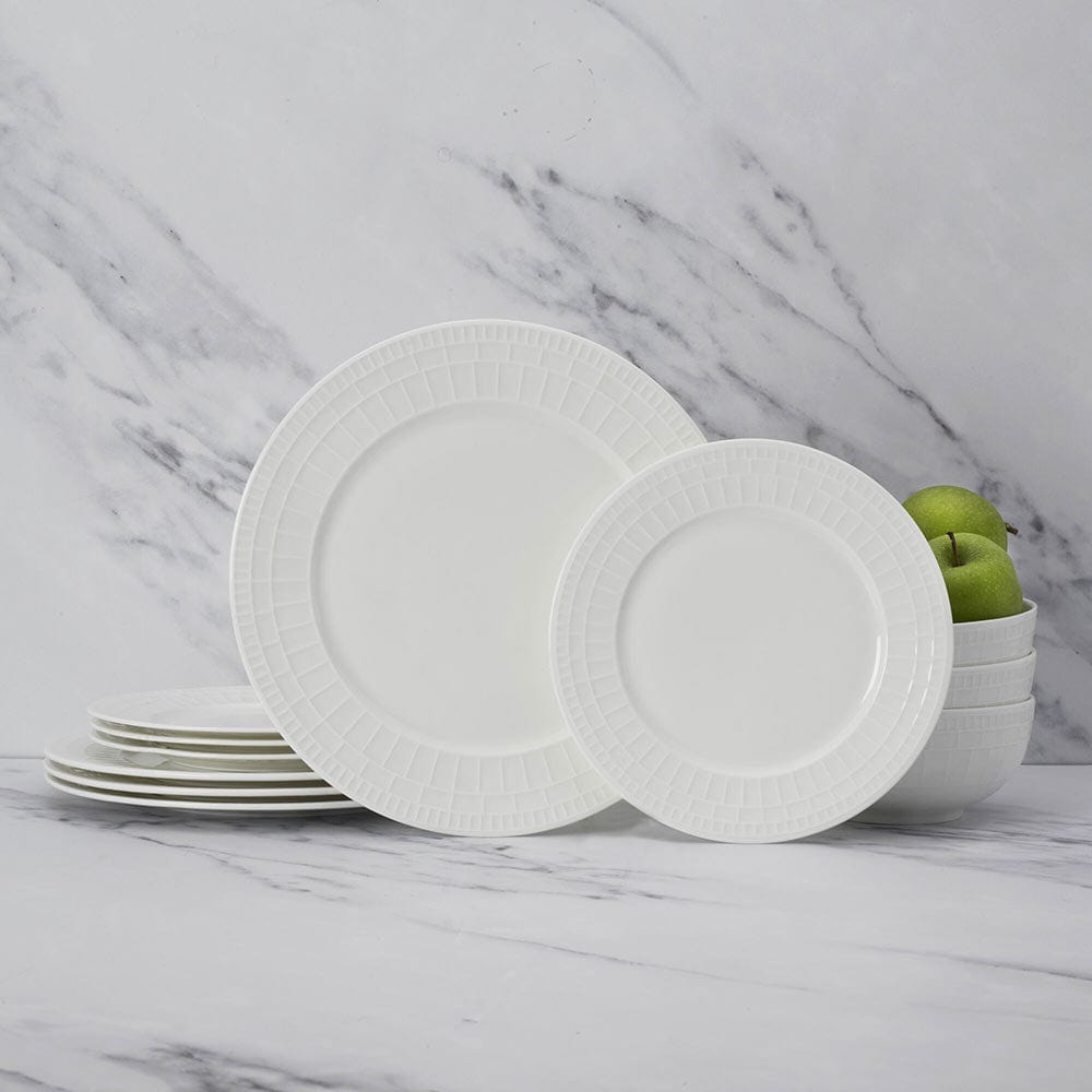 Lux 12 Piece Dinnerware Set. Service for 4 - Image 3
