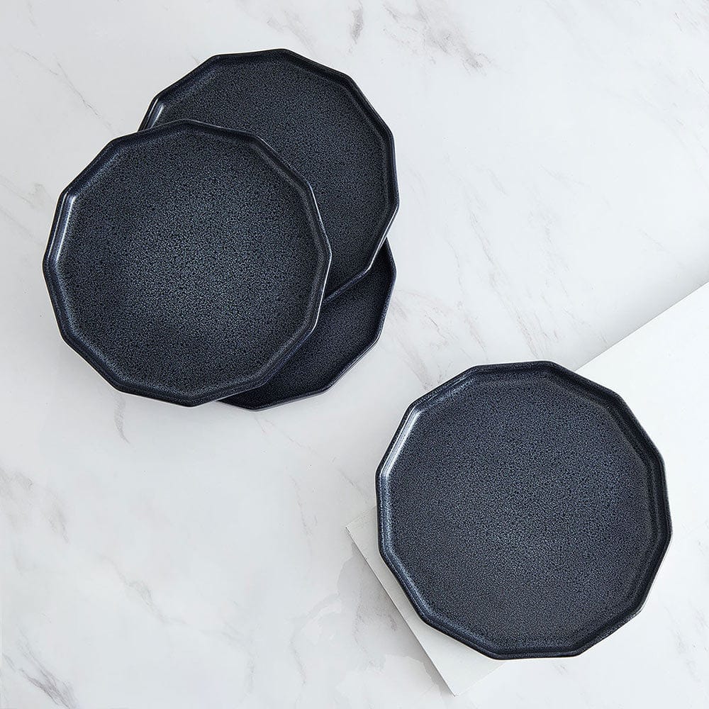 Luxor Blue Set of 4 Salad Plates - Image 2
