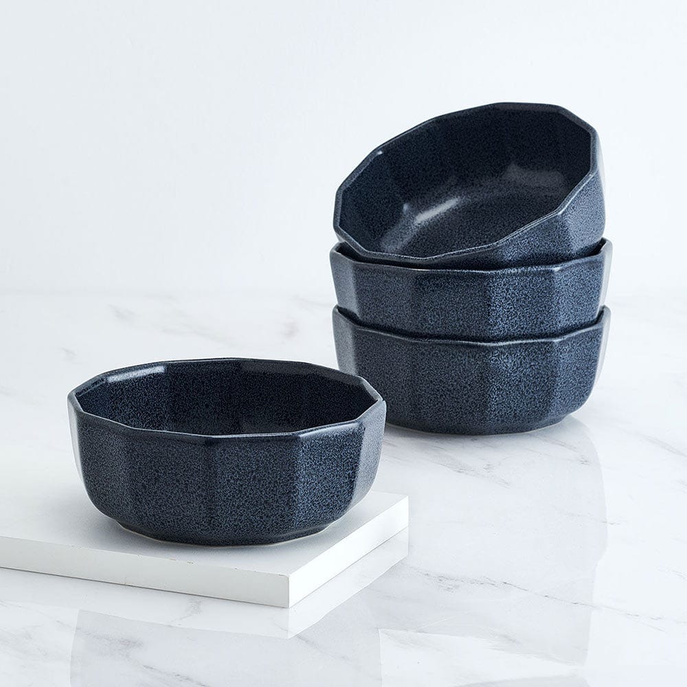 Luxor Blue Set of 4 Soup Cereal Bowls - Image 2