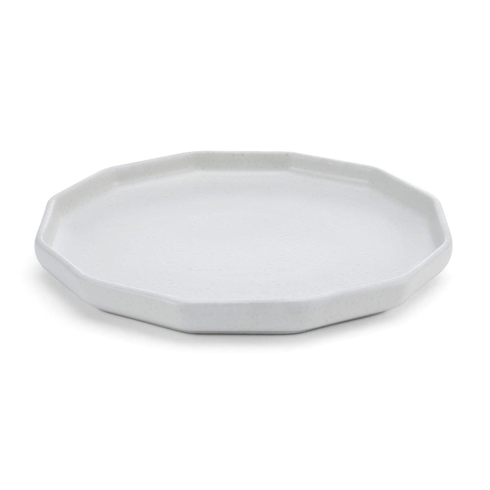 Luxor White Set of 4 Dinner Plates - Image 3