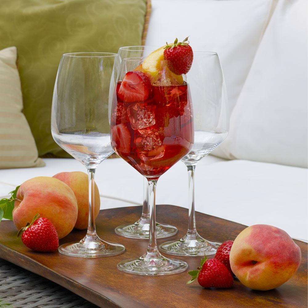 Melody Set of 4 Red Wine Glasses - Image 2
