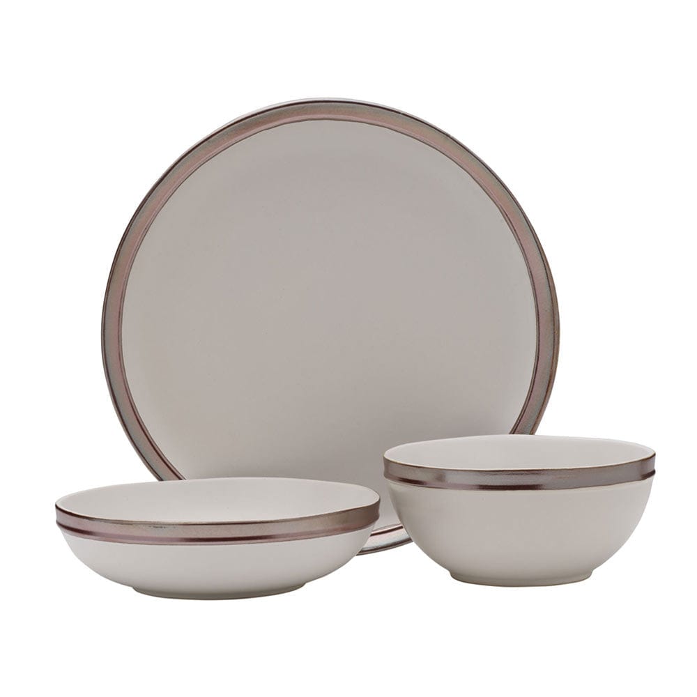Miller White 12 Piece Dinnerware Set. Service for 4 - Image 8