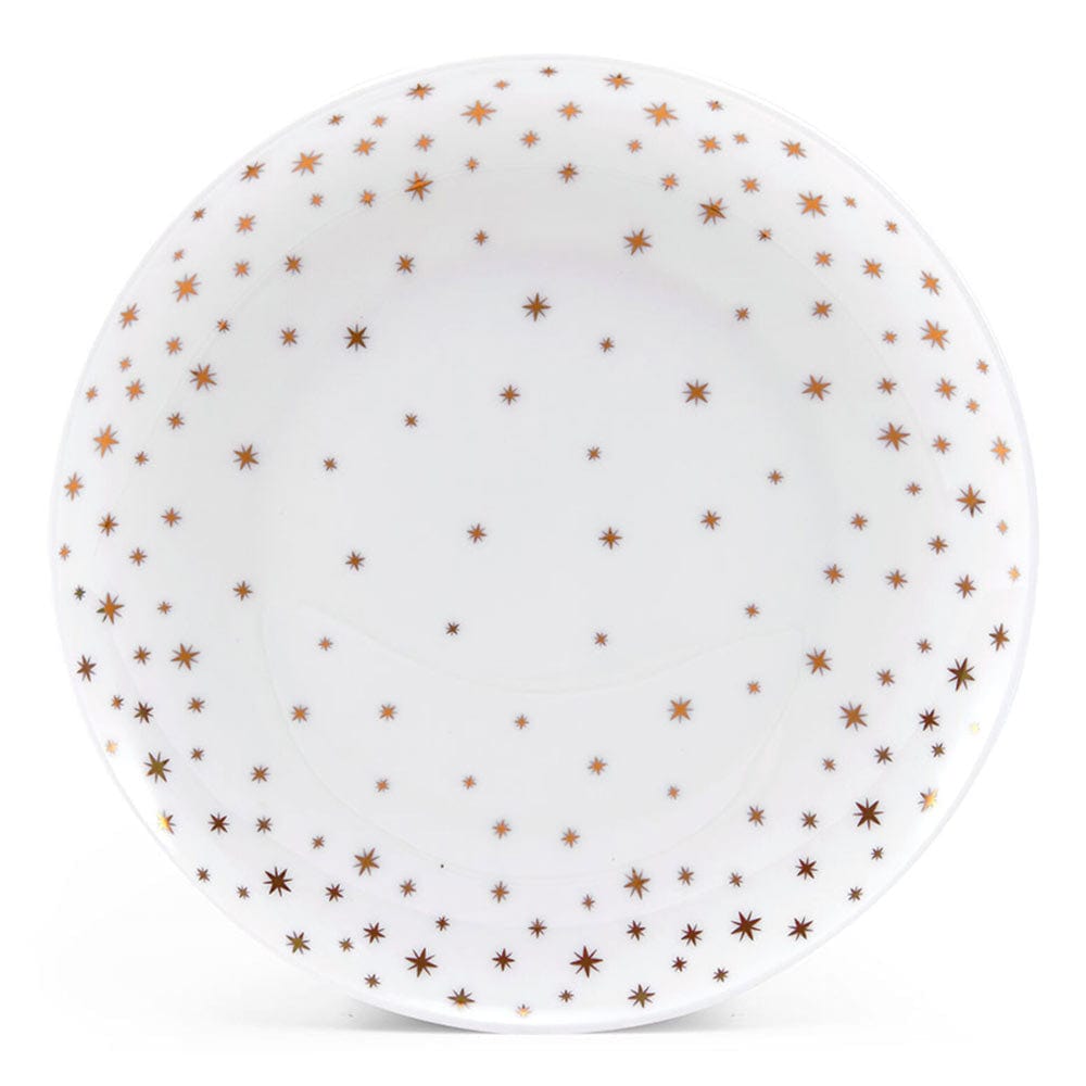 Millie Gold Set of 4 Dinner Plates - Image 3