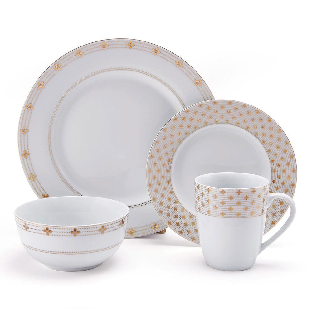 Modern Petals 32 Piece Dinnerware Set. Service for 8 - Image 10