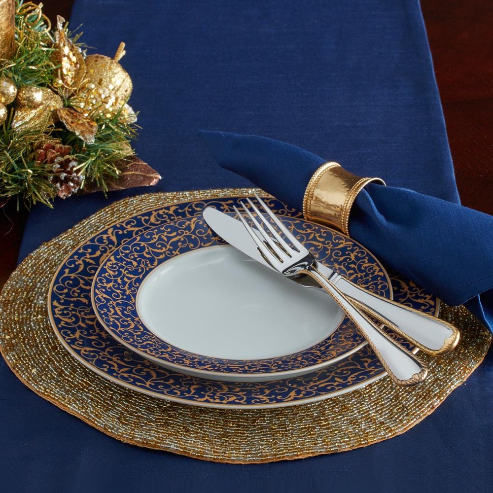 Parchment Cobalt Salad Plate - Image 3