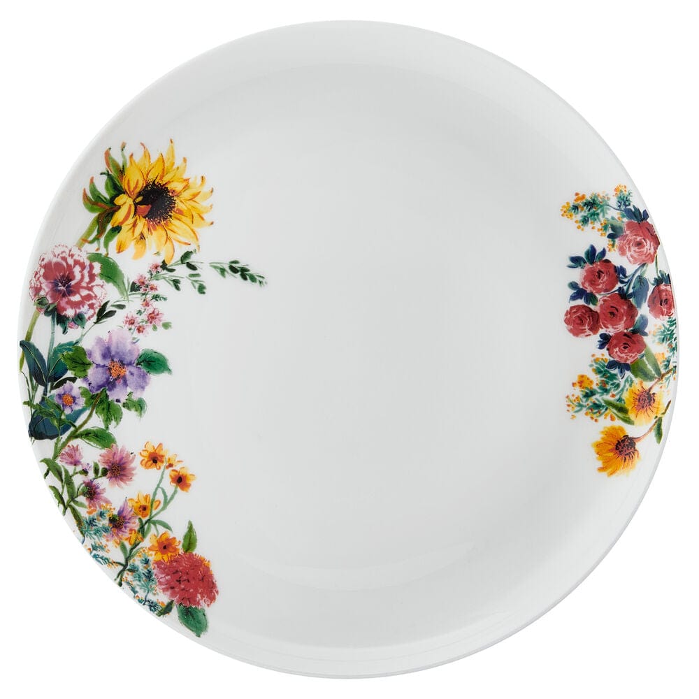Garden of Petals 12 Piece Dinnerware Set. Service for 4 - Image 3