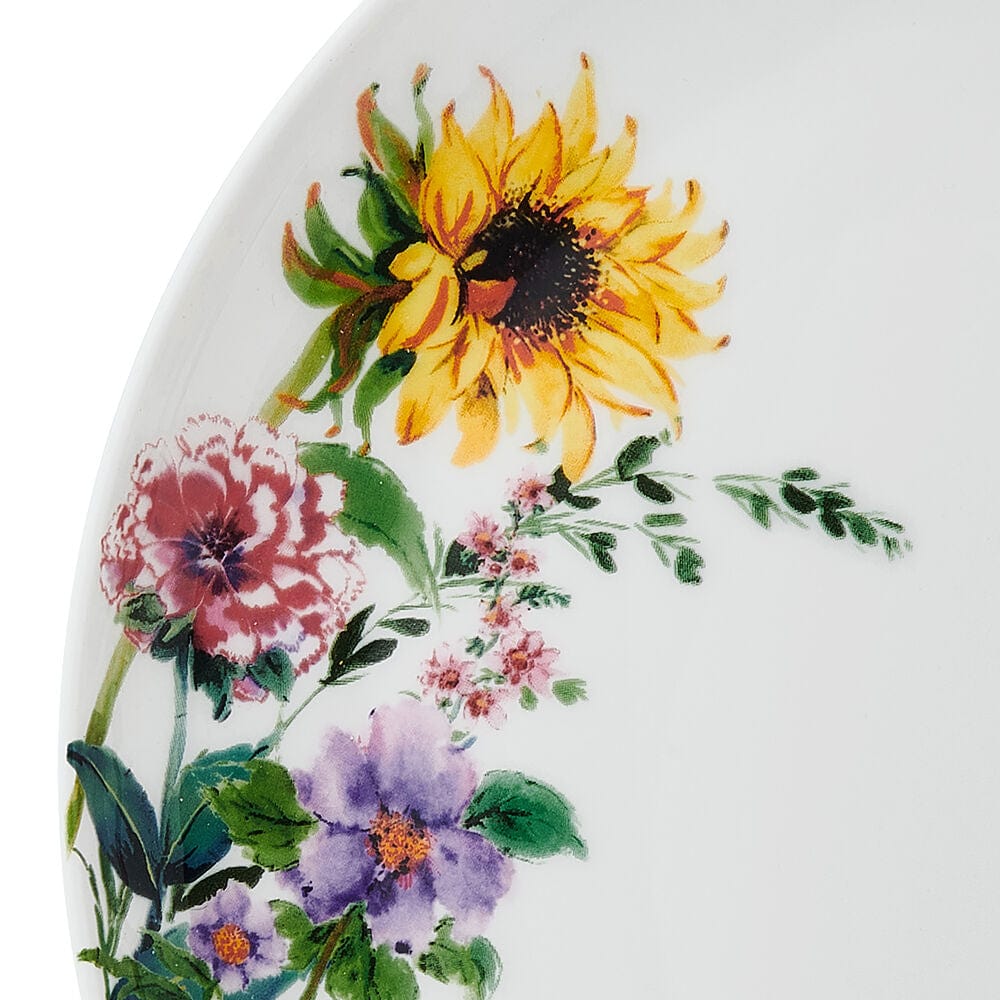 Garden of Petals 12 Piece Dinnerware Set. Service for 4 - Image 9