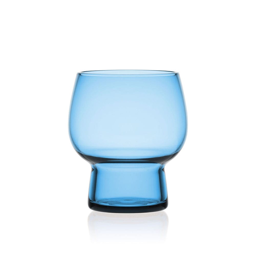 Phoebe Blue Set of 4 Double Old Fashioned Glasses - Image 3
