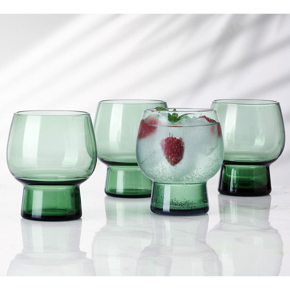 Phoebe Sage Set of 4 Double Old Fashioned Glasses - Image 2