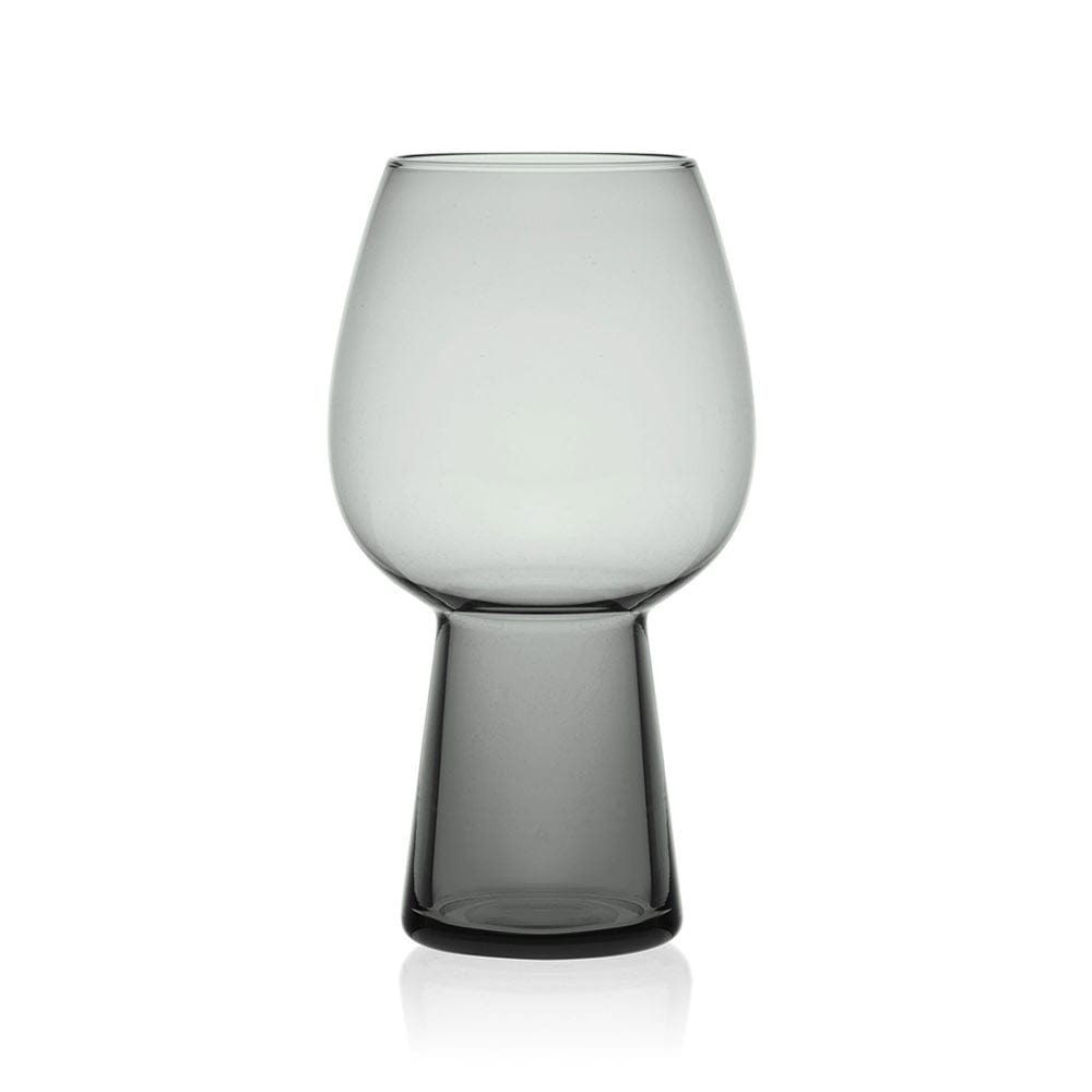 Phoebe Smoke Set of 4 Goblet Beverage Glasses - Image 3