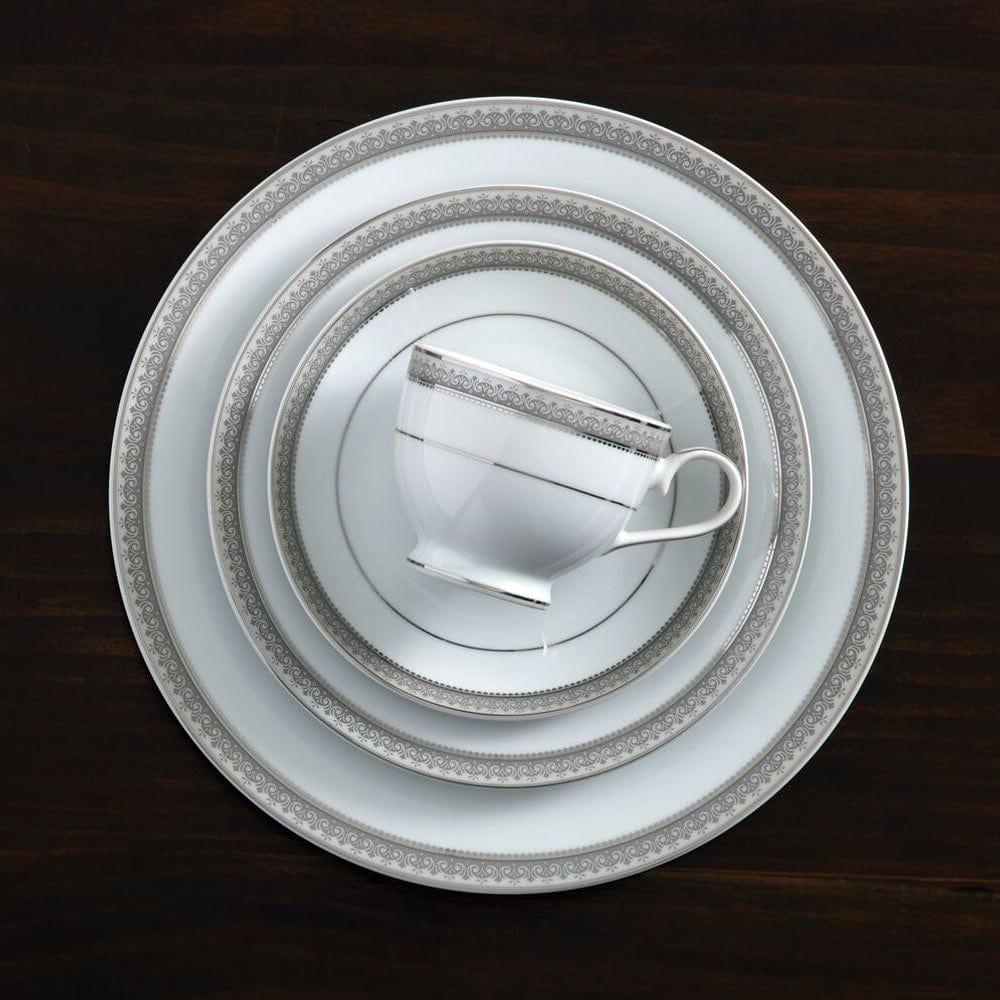 Platinum Crown 40 Piece Dinnerware Set. Service for 8 - Image 2