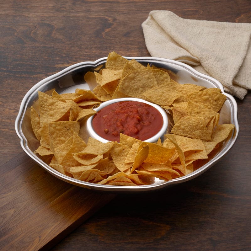 Queen Anne Round Chip and Dip - Image 4