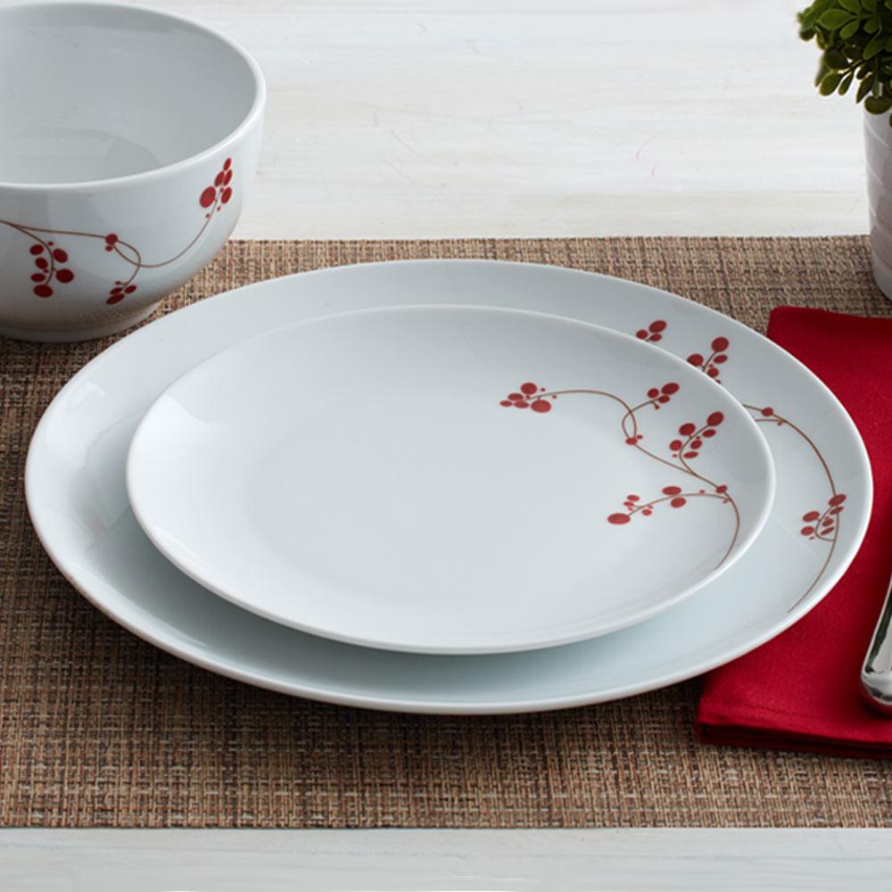 Red Berries Set of 4 Salad Plates - Image 2