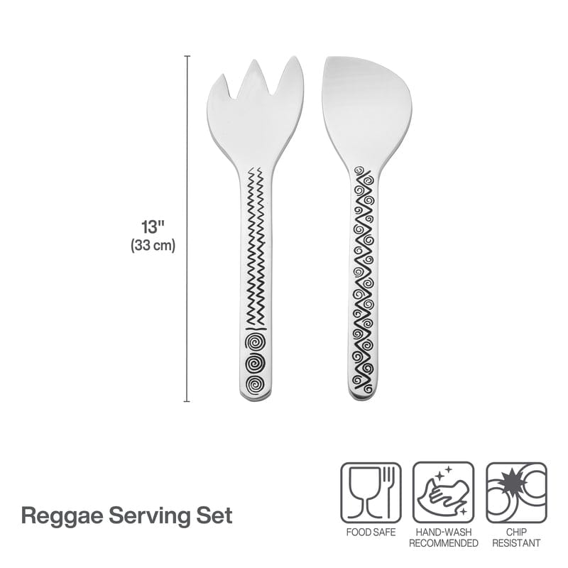 Reggae Salad Server Set - Image 5