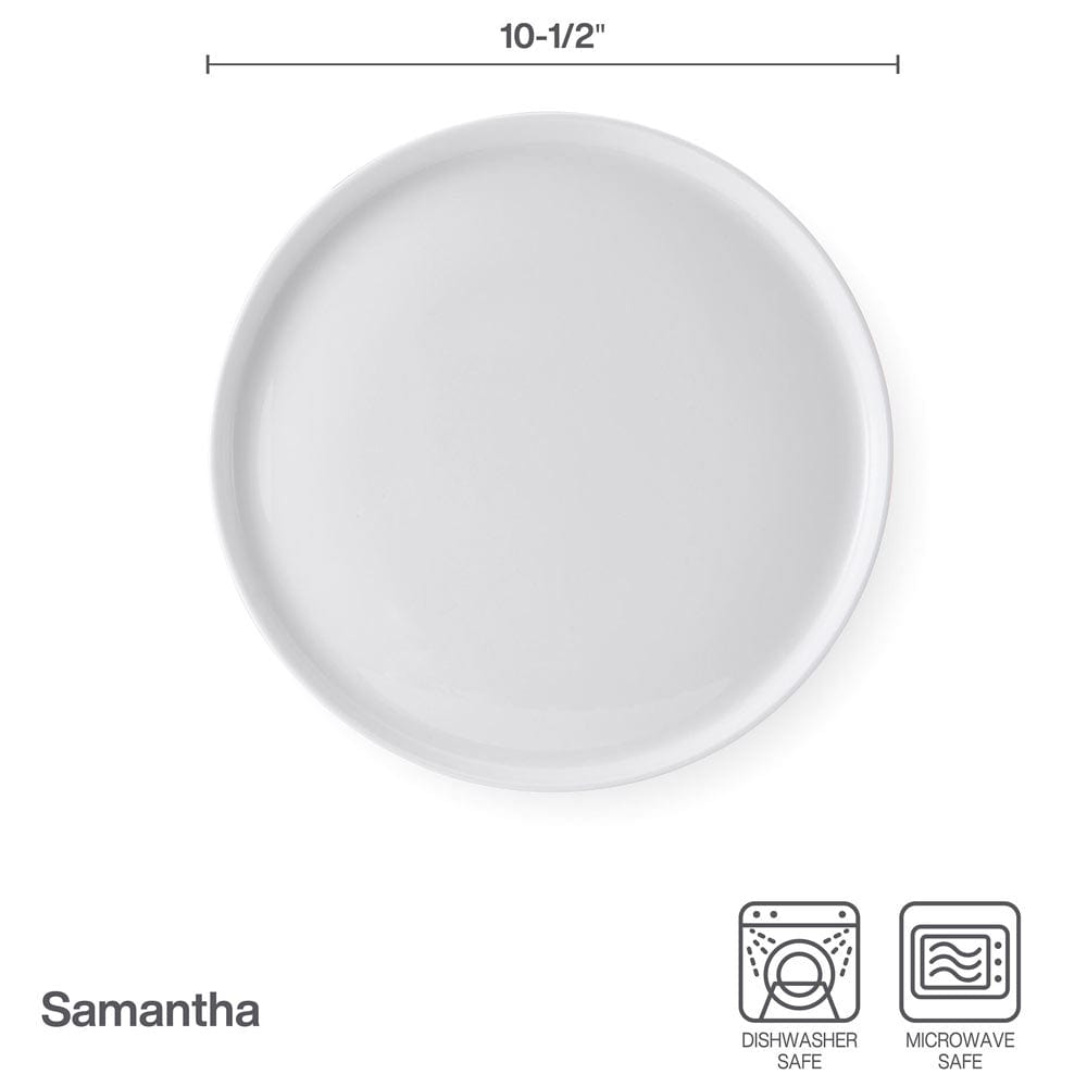 Samantha Set of 4 Dinner Plates - Image 6