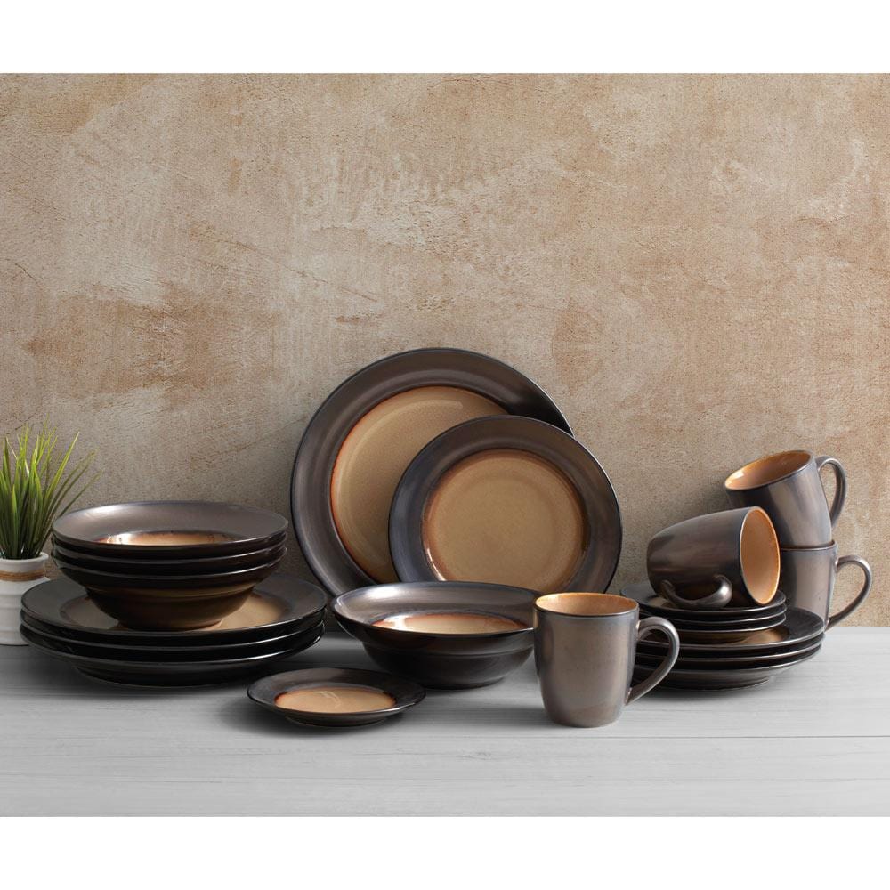 Sandstone Set of 4 Dinner Plates - Image 2