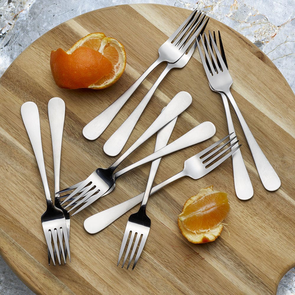 Satin Symmetry Set of 10 Dinner Forks - Image 2