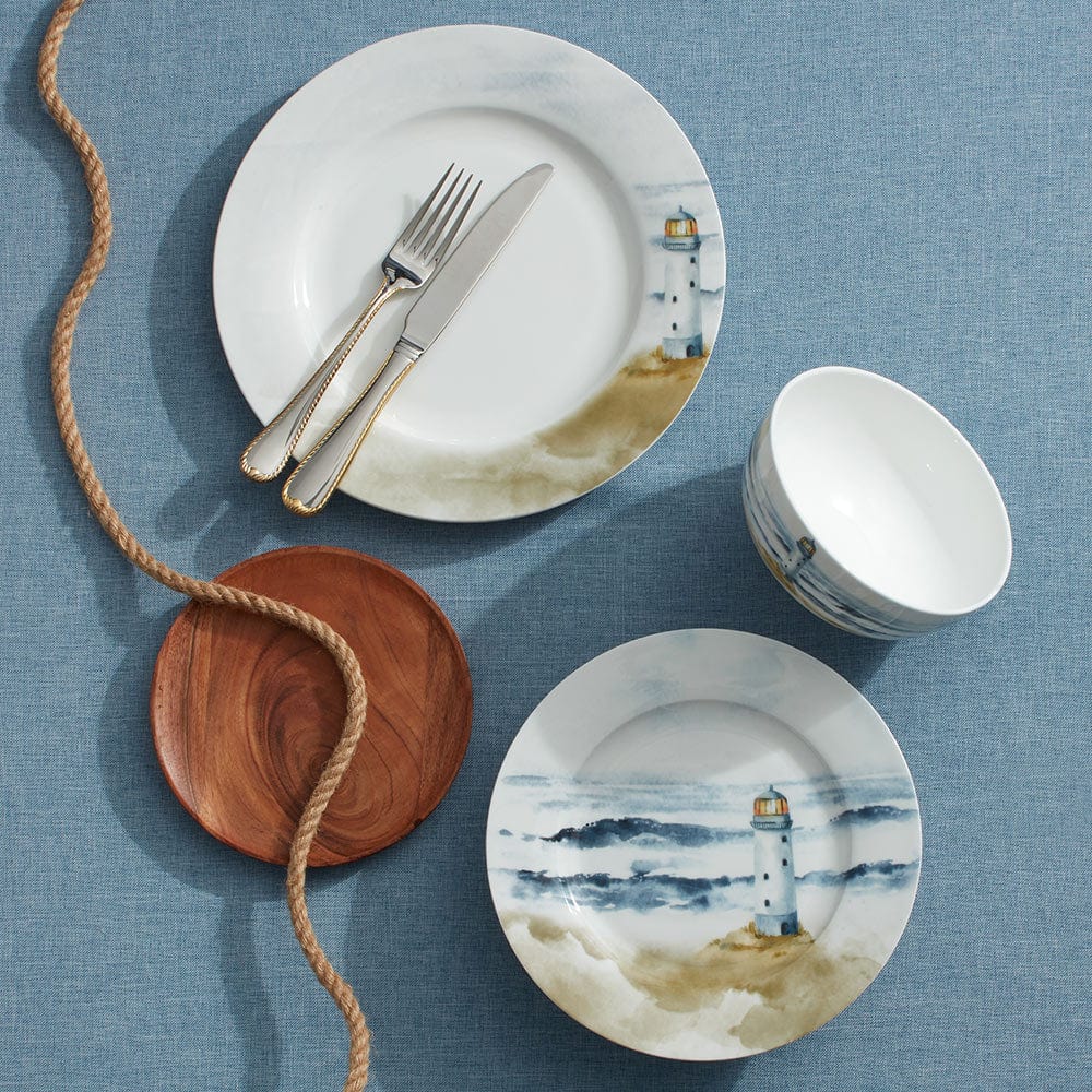 Seaside 12 Piece Dinnerware Set. Service for 4 - Image 2