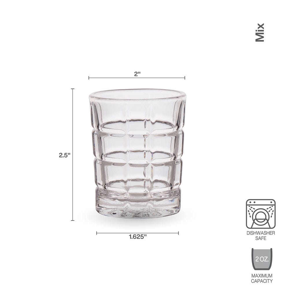 Set of 4 Cordial Shot Glasses - Image 4