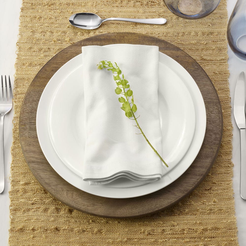 Mango Wood Set of 4 Charger Plates - Image 3