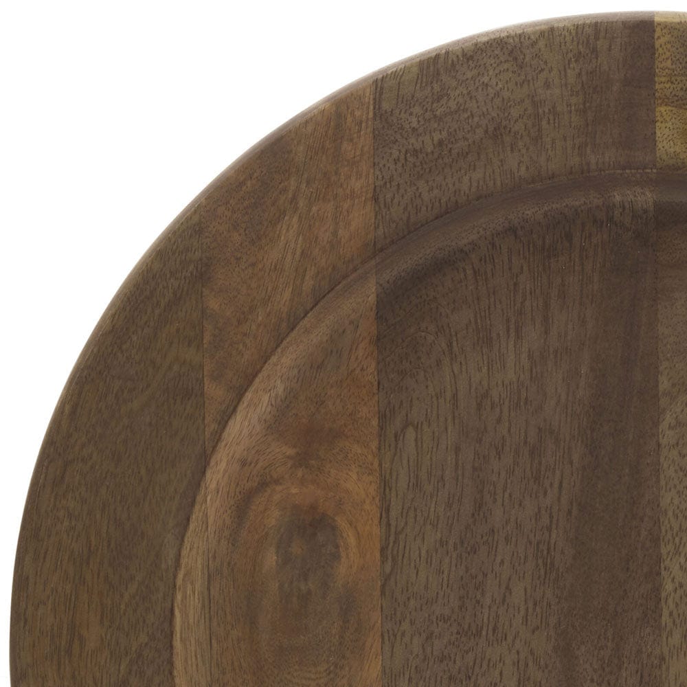 Mango Wood Set of 4 Charger Plates - Image 5