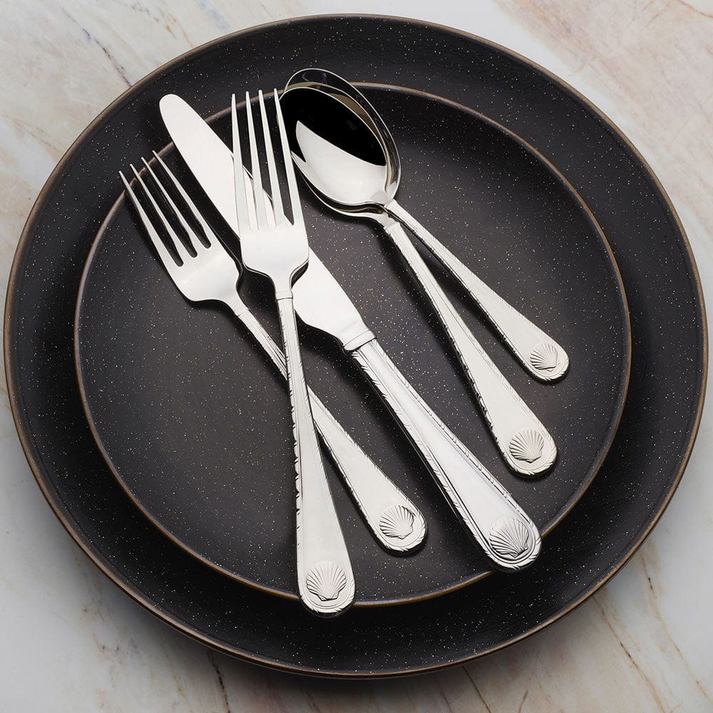 Shell 45 Piece Flatware Set. Service for 8 - Image 3