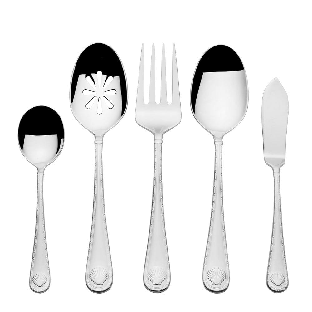 Shell 45 Piece Flatware Set. Service for 8 - Image 5