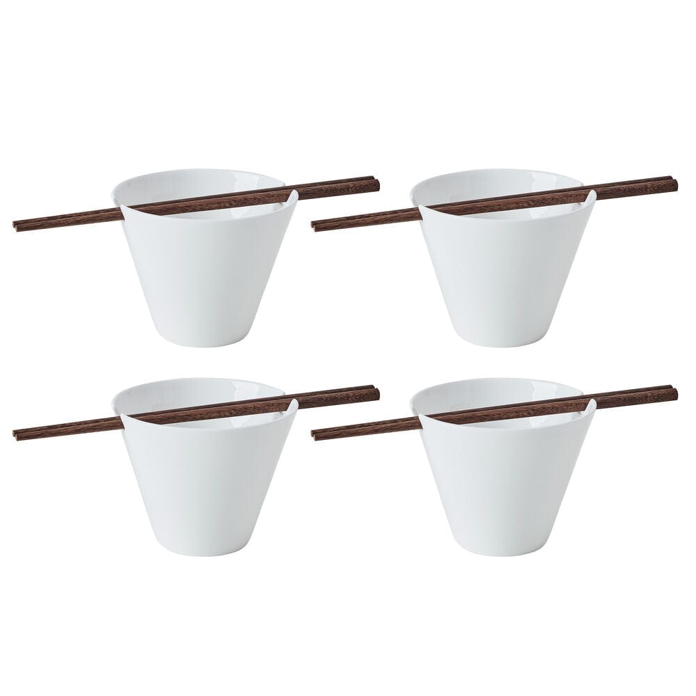 Delray Set of 4 Small Noodle Bowl With Chopsticks - Image 5