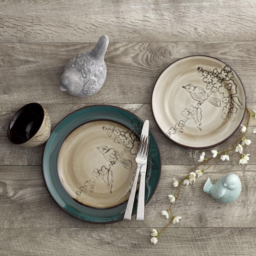 Song Bird Set of 4 Dinner Plates - Image 2