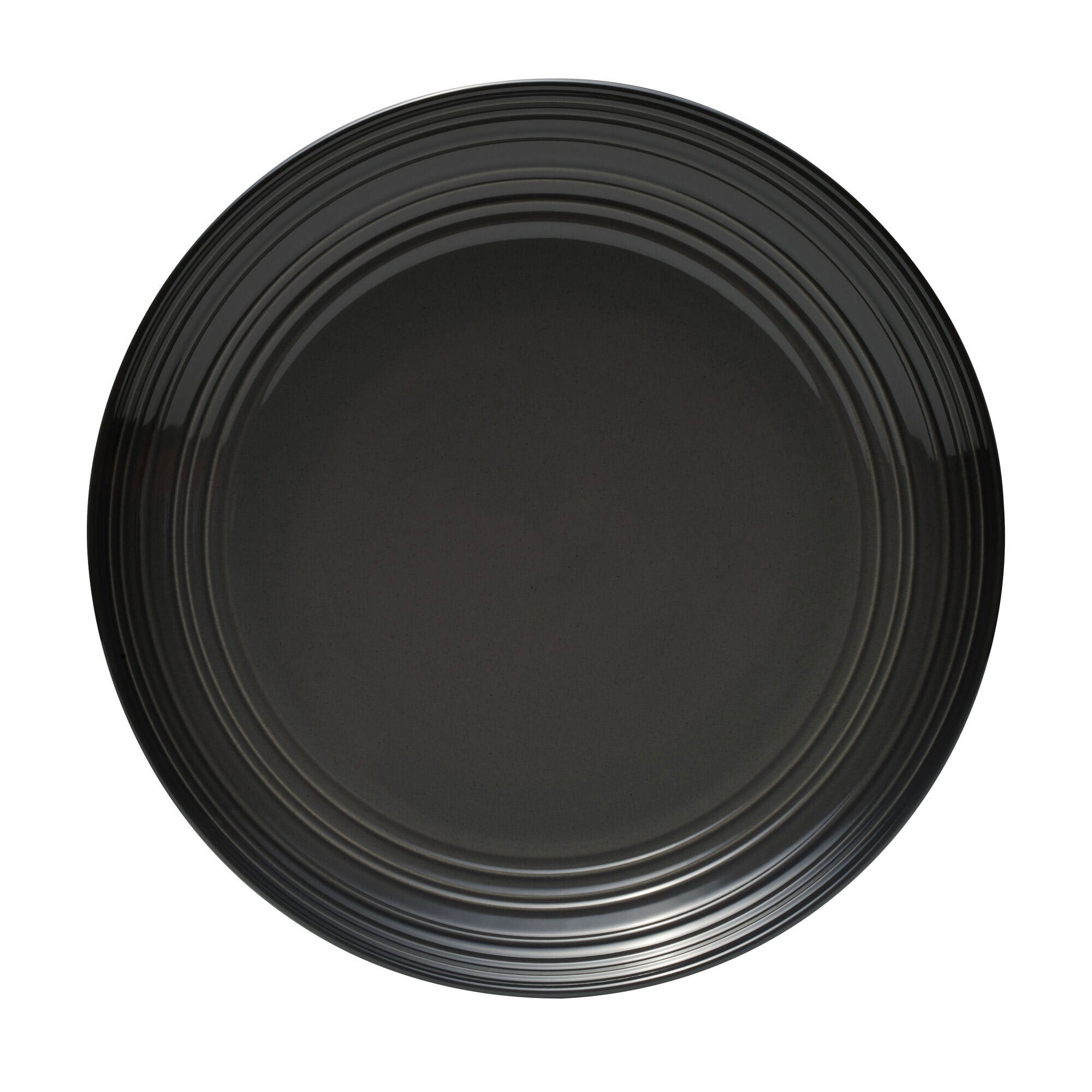 Swirl Black Coupe with Graphite Ombre Accent 4 Piece Place Setting - Image 4