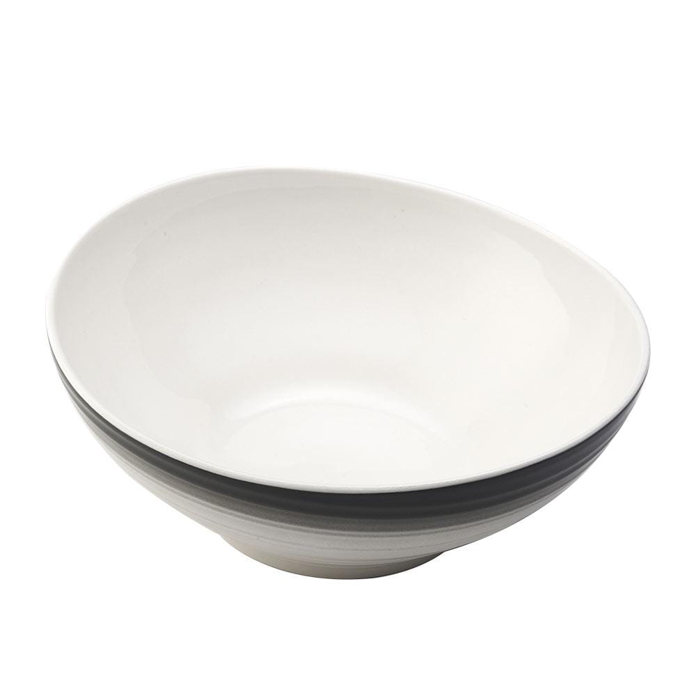 Swirl Ombre Graphite Vegetable Bowl - Image 2